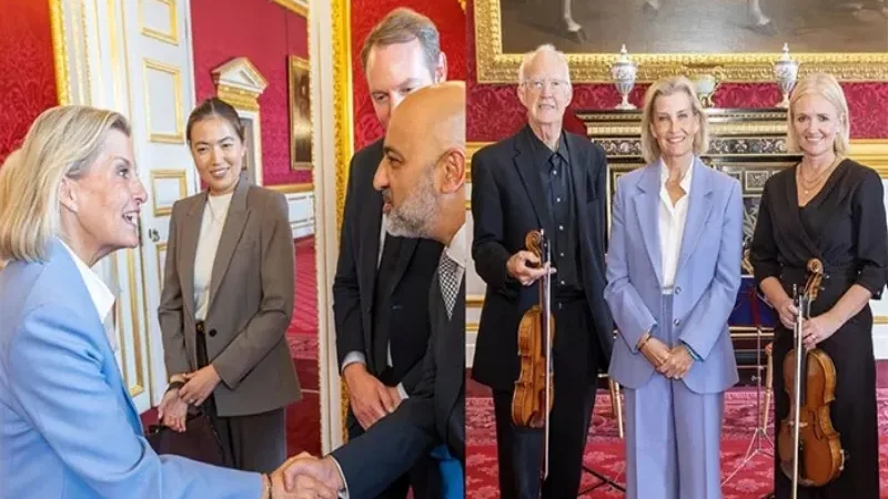 Duchess of Edinburgh Sophie hosts cultural luncheon at St. James’s Palace