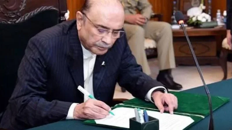 President Zardari approves ordinance to safeguard Islamabad’s safe city system