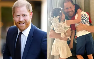 Prince Harry says kids are 'happy' in new UK school