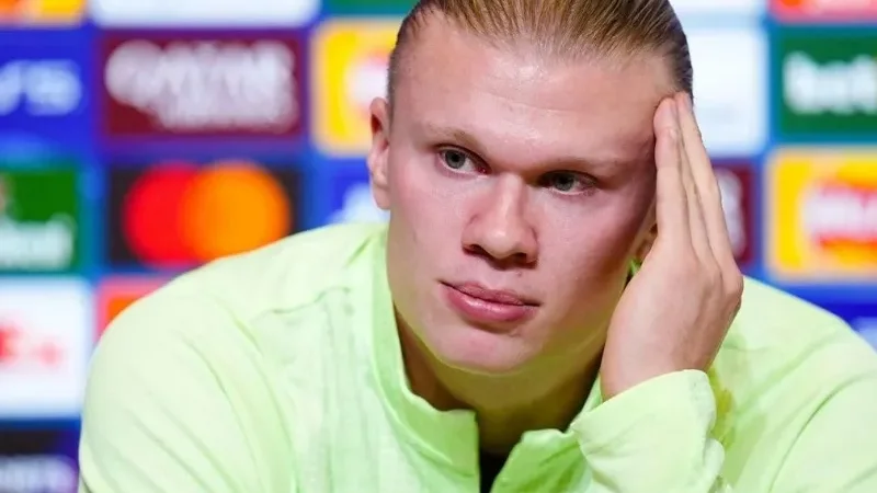 Erling Haaland pulled from Norway media briefing after Man City ruling - Erling Haaland, Manchester City, Nations League, Ståle Solbakken