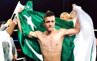 Usman Wazir sparks pride as Pakistani boxer wins 19th world ranking fight