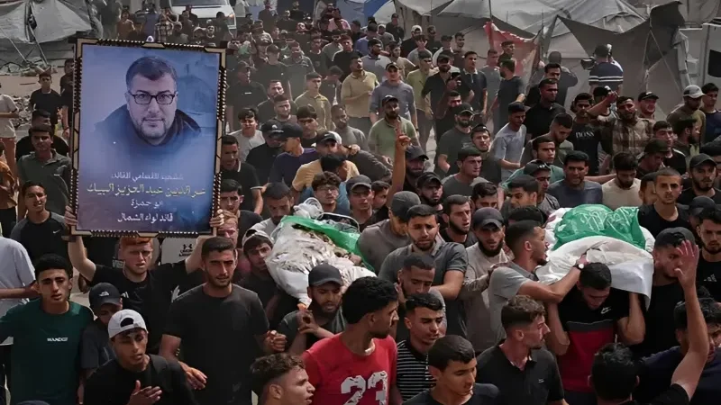 Gaza mourns as deadly Israeli strike kills Hamas commander Al-Beik