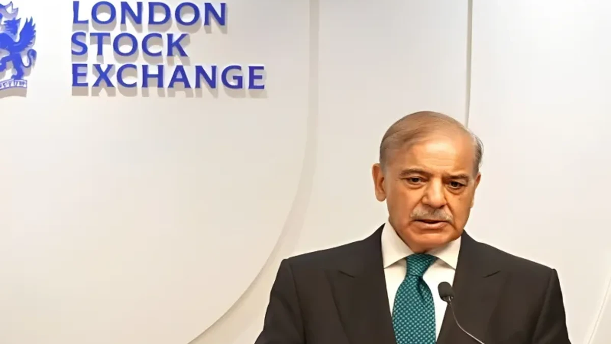 PM Shehbaz Sharif takes Pakistan’s investment pitch to London Stock Exchange