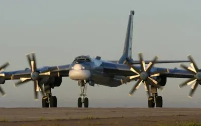 Russian Tu-95 bomber crashes during training flight, six killed