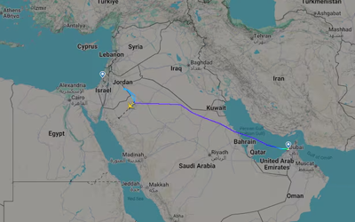 Flydubai flight to Israel diverts to Saudi Arabia due to fight between pilots