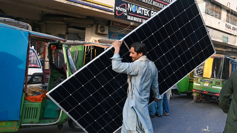 Solar boom in Pakistan strains grid, threatens Chinese-backed coal plants