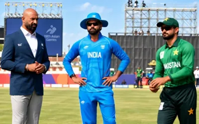 India win toss, choose to bat against Pakistan in Asian Games final