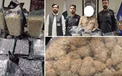 Islamabad airport customs seize 47 kilograms of suspected drugs in two operations