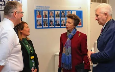 Princess Anne honors Britain’s first female neurosurgeon