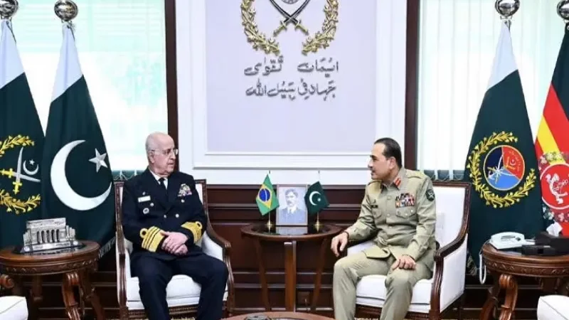 Brazilian military chief meets Field Marshal Asim Munir to boost defense ties with Pakistan