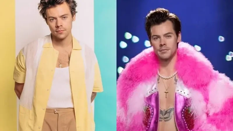 Harry Styles raises pride flag to celebrate fan’s coming out at NYC show