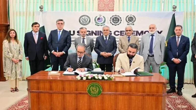 Ishaq Dar witnesses MoU agreement to modernize degree attestation services