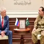 Field Marshal Asim Munir meets Russian Interior Minister Vladimir Kolokoltsev to discuss security cooperation