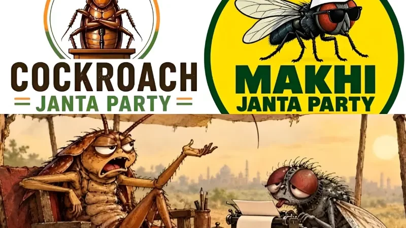 India’s political satire takes flight as Makhi Janta Party follows CJP in online tug-of-war