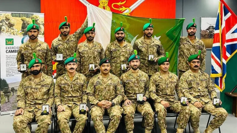 Pakistan army team wins silver medal at Cambrian Patrol 2026 in UK - Cambrian Patrol 2026, military exercise, Pakistan Army