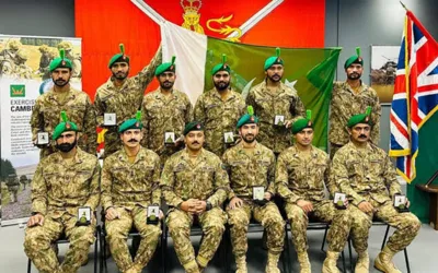 Pakistan army team wins silver medal at Cambrian Patrol 2026 in UK