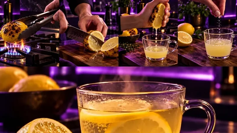 Grilled lemon remedy may help soothe throat infections and ease painful coughing