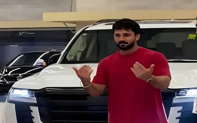 Rajab Butt’s LC300 Land Cruiser seized in Lahore over fake number plate
