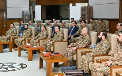 Pakistan's army chief vows to 'hit hard' Indian-sponsored militants
