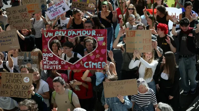 France deploys 70,000 forces as Gen Z protests escalate with 135 arrested