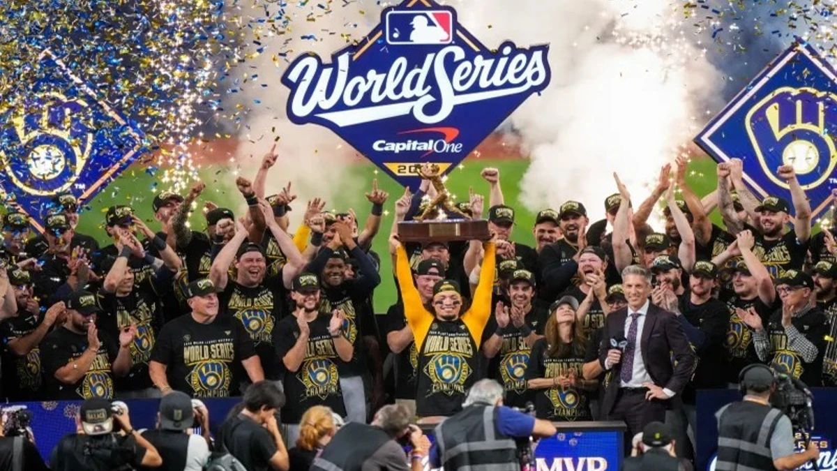 Brewers win First World series title in franchise history