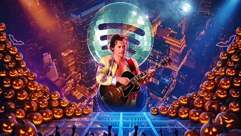 Harry Styles fans get Halloween surprise with Spotify’s free Harryween party