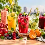 Fresh fruit mocktails turn everyday drinks into colorful lifestyle trends