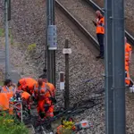 French police arrest man for alleged railway vandalism