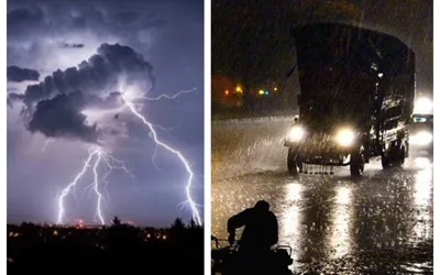 Heavy Rain and Thunderstorms predicted in Karachi within 24 Hours