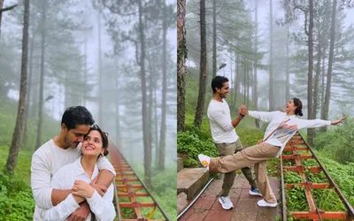 Rabya Kulsoom captures beautiful memories with husband in Murree & Ayubia