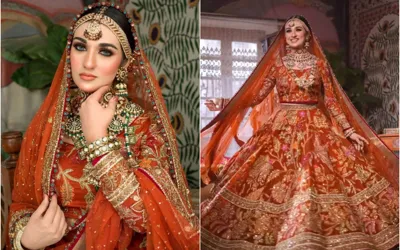 Sarah Khan’s Latest Bridal Photoshoot Captivates Fans