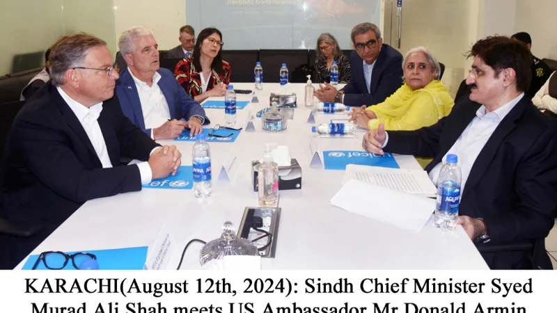 Sindh strengthens nutrition Initiatives with support from UNICEF, USAID