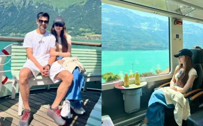 Sana Javed and Shoaib Malik radiate Joy in new pictures from Interlaken