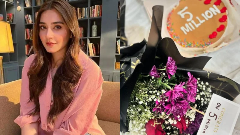 Durefishan Saleem Celebrates 5 Million Instagram Followers, Fans Shower Love