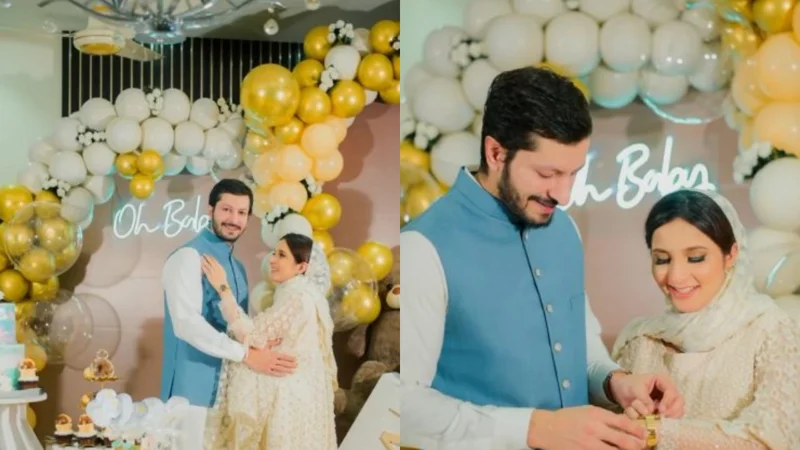 Arsalan Faisal and Nisha Talat's joyful baby shower