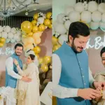 Arsalan Faisal and Nisha Talat's joyful baby shower