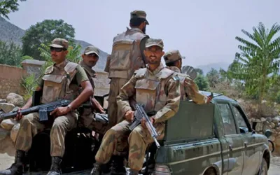 Security forces foil attack on FC Headquarters