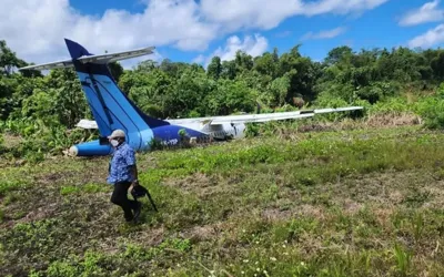 Indonesia: Plane skid on runway injured many people