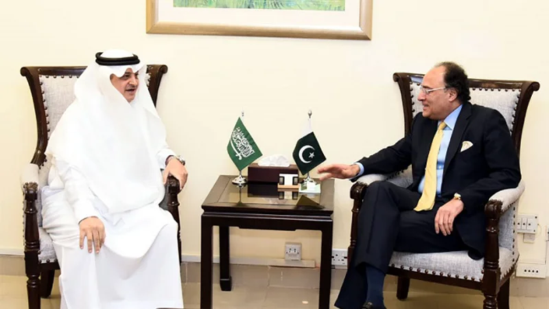 Aurangzeb appreciates Saudi Arabia's consistent economic support to Pakistan