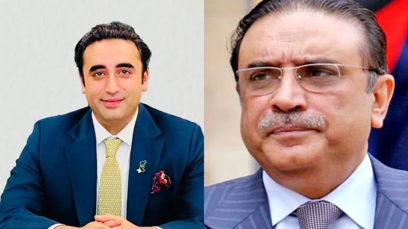 President Zardari congratulate Makhdoom Tahir on bye-election victory