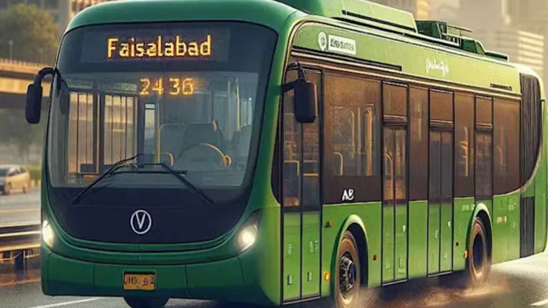 Faisalabad to Introduce New Metro Bus System Worth Rs. 70 Billion
