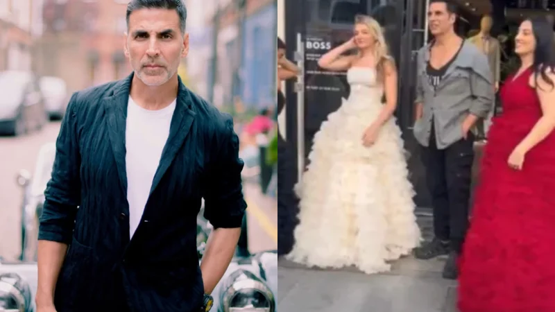 Akshay Kumar Shares Wholesome Fan Moment with Girls in London: Watch