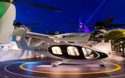 Flying taxis set to take off in China and UAE in 2026
