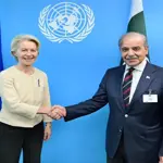 PM Shehbaz meets EU President Ursula Von der Leyen