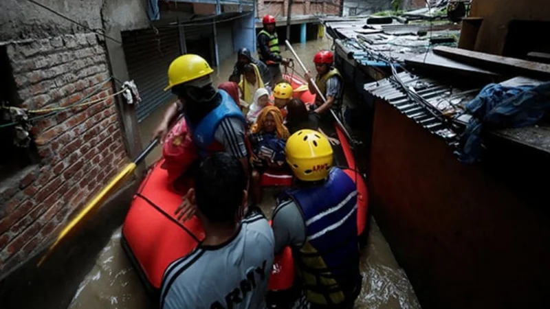 Nepal floods and landslides kill at least 38 people and 29 missing