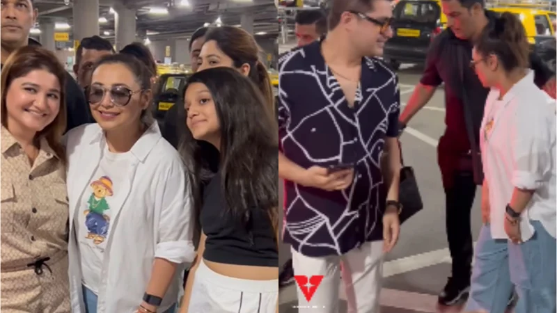 Rani Mukerji's heartwarming gesture: ensures every fan gets a photo at the airport