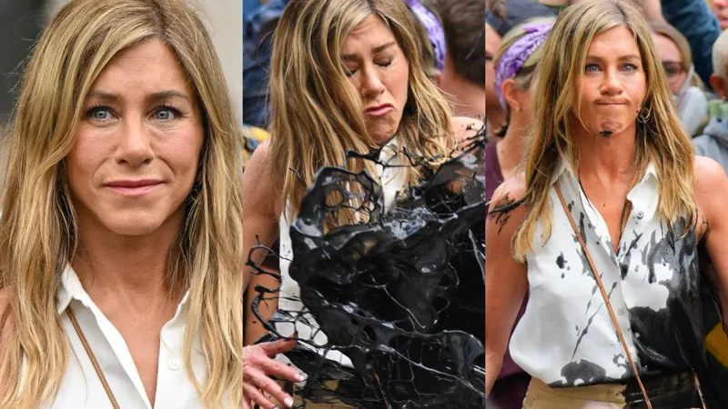 Jennifer Aniston reveals she gets crazy responses to her viral oil splash photos