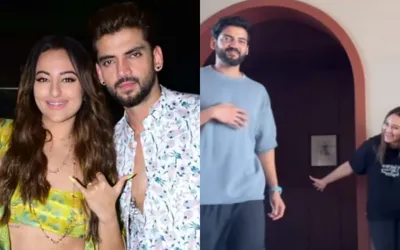 Watch: Sonakshi Sinha's hilarious prank on Zaheer Iqbal, his priceless reaction steals the show!