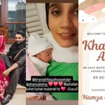 Kiran Ashfaque Hussein Dar celebrates arrival of her second child