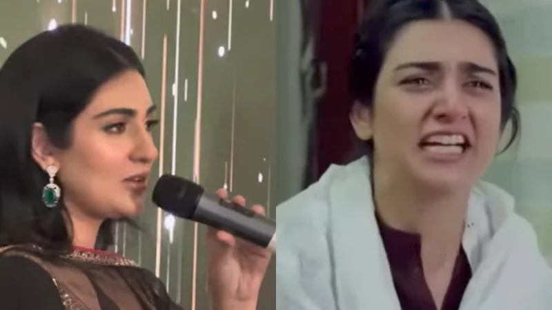 Sarah Khan shares her struggles with emotional scenes in dramas